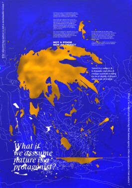  Visual essay, distorded typography and textures